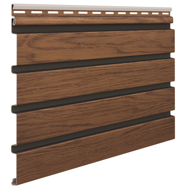 Fasádní obklad - WOOD SIDING SVP-B6 FRONTO V-BLACK - 64 ořech / 2,95 m Fasádní obklad - WOOD SIDING SVP-B6 FRONTO V-BLACK - 64 ořech / 2,95 m