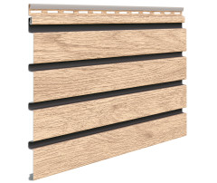 Fasádní obklad - WOOD SIDING SVP-B6 FRONTO V-BLACK - 57 světlý dub / 2,95 m Fasádní obklad - WOOD SIDING SVP-B6 FRONTO V-BLACK - 57 světlý dub / 2,95 m