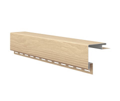 Rohový profil široký WOOD SIDING SV-12 - balancovaný dub Rohový profil široký WOOD SIDING SV-12 - balancovaný dub