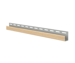 Ukončovací J-profil WOOD SIDING SV-15 - balancovaný dub Ukončovací J-profil WOOD SIDING SV-15 - balancovaný dub