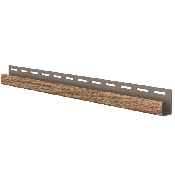 Ukončovací J-profil WOOD SIDING SV-15 - medový dub Ukončovací J-profil WOOD SIDING SV-15 - medový dub