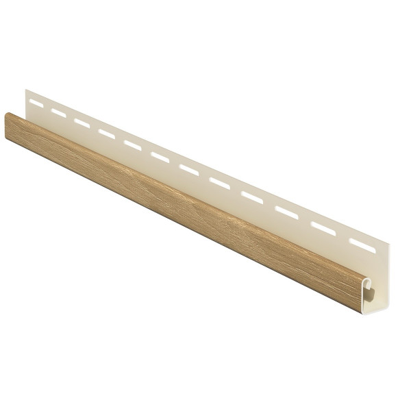 Ukončovací J-profil WOOD SIDING SV-15 - dub Ukončovací J-profil WOOD SIDING SV-15 - dub