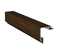 Rohový profil široký WOOD SIDING SV-12 - ořech Rohový profil široký WOOD SIDING SV-12 - ořech