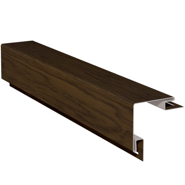 Rohový profil široký WOOD SIDING SV-12 - ořech Rohový profil široký WOOD SIDING SV-12 - ořech
