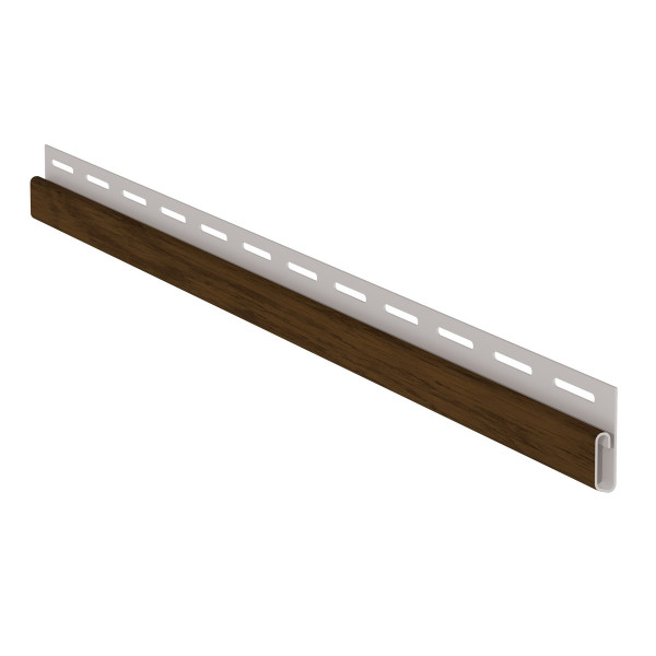 Lemovací profil WOOD SIDING SV-14 - ořech Lemovací profil WOOD SIDING SV-14 - ořech