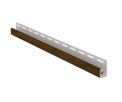 Ukončovací J-profil WOOD SIDING SV-15 - ořech Ukončovací J-profil WOOD SIDING SV-15 - ořech