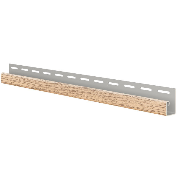 Ukončovací J-profil WOOD SIDING SV-15 - světlý dub Ukončovací J-profil WOOD SIDING SV-15 - světlý dub