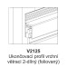 Ukončovací profil vrchní větrací 2-dílný univerz. UNI V2125 - Greige Style /3 m Ukončovací profil vrchní větrací 2-dílný univerz. UNI V2125 - Greige Style /3 m