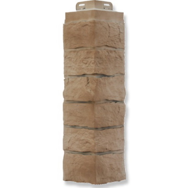 Vnější roh 1-dílný NOVIK Stacked Stone - Sand