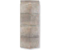 Vnější roh 2-dílný NOVIK Hand Cut Stone - Smoke White Vnější roh 2-dílný NOVIK Hand Cut Stone - Smoke White