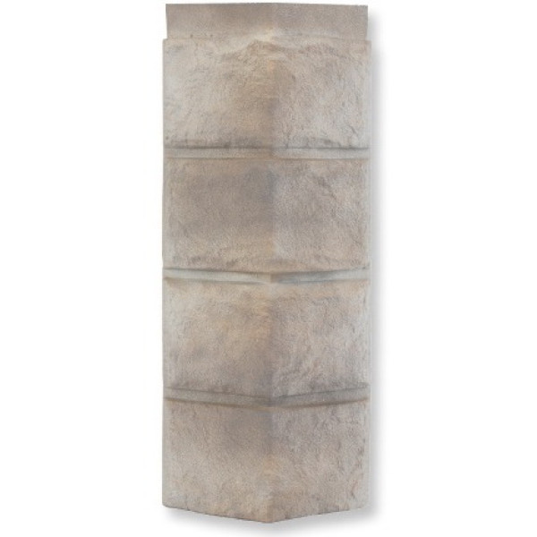Vnější roh 2-dílný NOVIK Hand Cut Stone - Smoke White Vnější roh 2-dílný NOVIK Hand Cut Stone - Smoke White