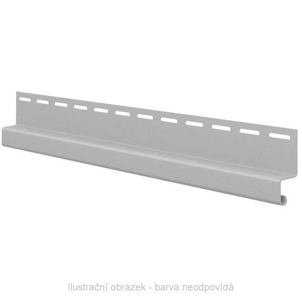 Okapový profil DECO SIDING SV-16 - bílá Okapový profil DECO SIDING SV-16 - bílá
