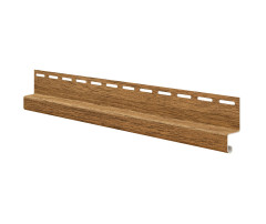 Okapový profil WOOD SIDING SV-16 - dub winchester Okapový profil WOOD SIDING SV-16 - dub winchester