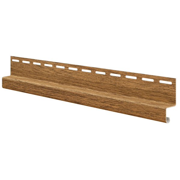 Okapový profil WOOD SIDING SV-16 - dub winchester Okapový profil WOOD SIDING SV-16 - dub winchester