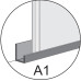 Zakládací J profil ALU KERRADECO A1 - Silver / 2,7 m Zakládací J profil ALU KERRADECO A1 - Silver / 2,7 m
