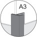 Rohový profil ALU KERRADECO A3 - Champagne / 2,7 m Rohový profil ALU KERRADECO A3 - Champagne / 2,7 m