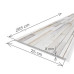 Obkladové panely do interiéru Vilo Motivo PD250 Modern - Nutmeg Wood Obkladové panely do interiéru Vilo Motivo PD250 Modern - Nutmeg Wood