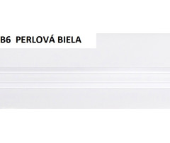 Univerzálna začisťovacia lišta Vilo B6 - 02 perlová biela /3m x 50mm Univerzálna začisťovacia lišta Vilo B6 - 02 perlová biela /3m x 50mm