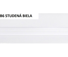 Univerzálna začisťovacia lišta Vilo B6 - 03 studená biela /3m x 50mm Univerzálna začisťovacia lišta Vilo B6 - 03 studená biela /3m x 50mm