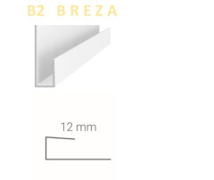 Lemovací profil Vilo B2 – breza / 2,7 m Lemovací profil Vilo B2 – breza / 2,7 m