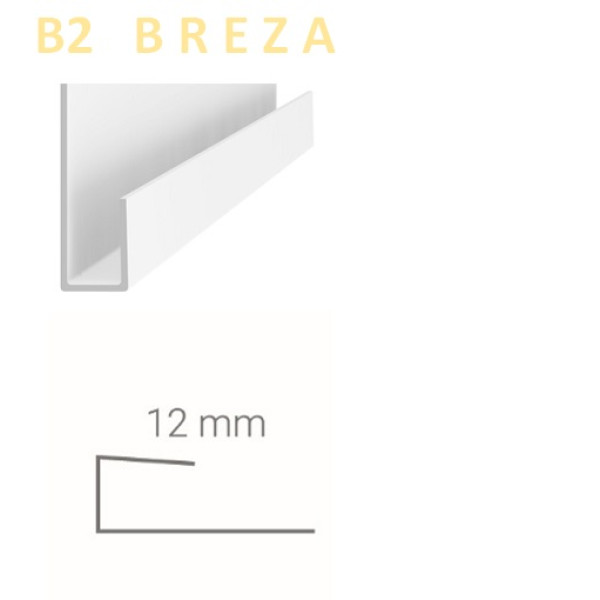 Lemovací profil Vilo B2 – breza / 2,7 m Lemovací profil Vilo B2 – breza / 2,7 m