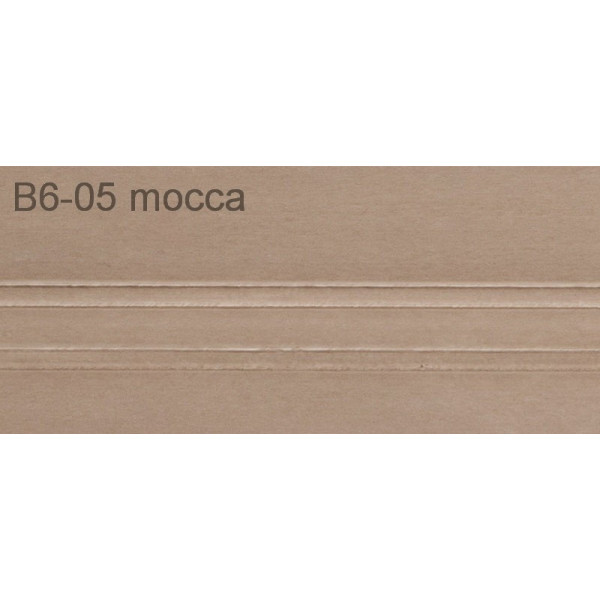 Univerzálna začisťovacia lišta Vilo B6 - 05 mocca /3m x 50mm Univerzálna začisťovacia lišta Vilo B6 - 05 mocca /3m x 50mm