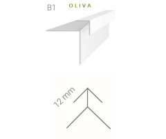 Vonkajší rohový profil Vilo B1 - oliva /2,7 m Vonkajší rohový profil Vilo B1 - oliva /2,7 m