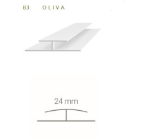 Spojovací profil Vilo B3 - oliva / 2,7 m Spojovací profil Vilo B3 - oliva / 2,7 m