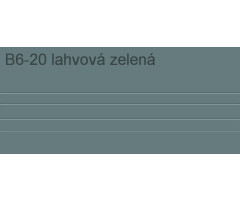 Univerzálna začisťovacia lišta Vilo B6 - 20 tmavozelená /3m x 50mm Univerzálna začisťovacia lišta Vilo B6 - 20 tmavozelená /3m x 50mm