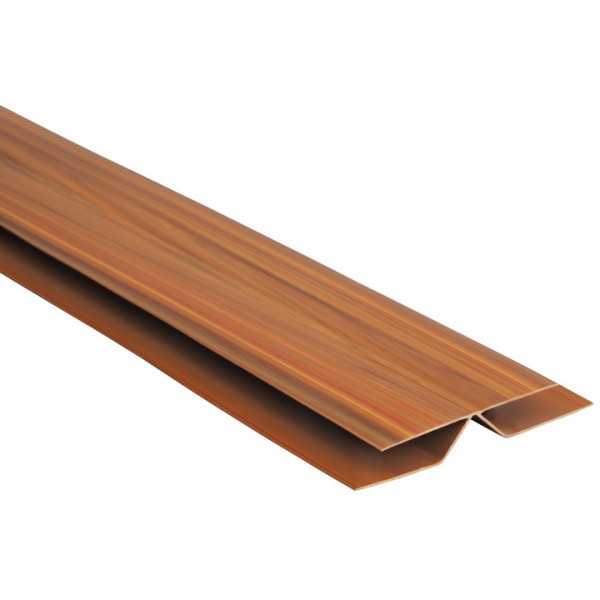 Univerzální flexibilní spojovací profil - COLOR - zlatý dub / teak