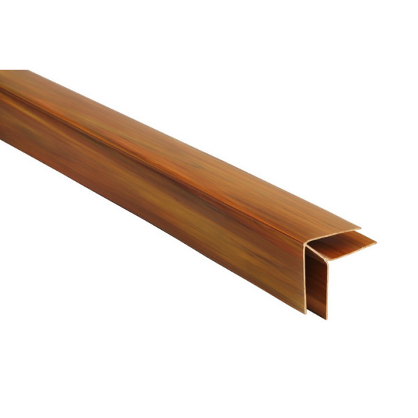 Vnější rohový profil - COLOR - zlatý dub / teak