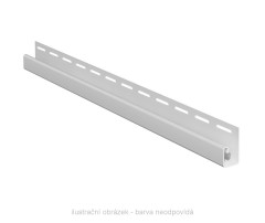 Ukončovací J-profil DECO SIDING SV-15 - bílá Ukončovací J-profil DECO SIDING SV-15 - bílá