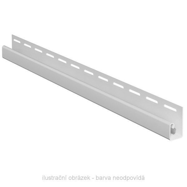 Ukončovací J-profil DECO SIDING SV-15 - grafitová Ukončovací J-profil DECO SIDING SV-15 - grafitová