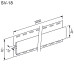 Spojovací H-profil DECO SIDING SV-18 - hnědá Spojovací H-profil DECO SIDING SV-18 - hnědá