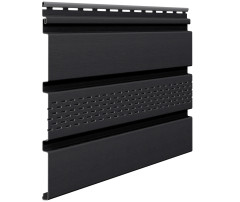 Podhledový obklad větrací - DECO SOFFIT SV-07 INFRATOP - grafitová Podhledový obklad větrací - DECO SOFFIT SV-07 INFRATOP - grafitová