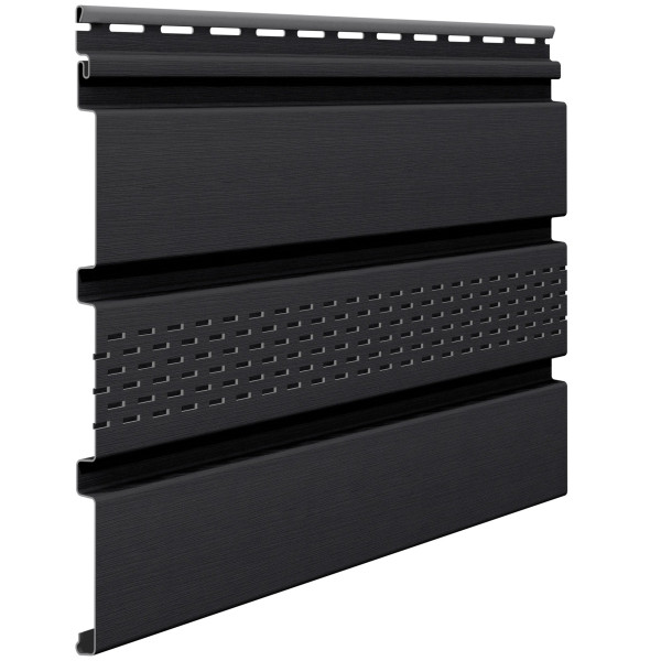 Podhledový obklad větrací - DECO SOFFIT SV-07 INFRATOP - grafitová Podhledový obklad větrací - DECO SOFFIT SV-07 INFRATOP - grafitová