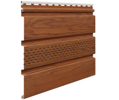 Podhledový obklad větrací - WOOD SOFFIT SVP-07 INFRATOP - zlatý dub Podhledový obklad větrací - WOOD SOFFIT SVP-07 INFRATOP - zlatý dub