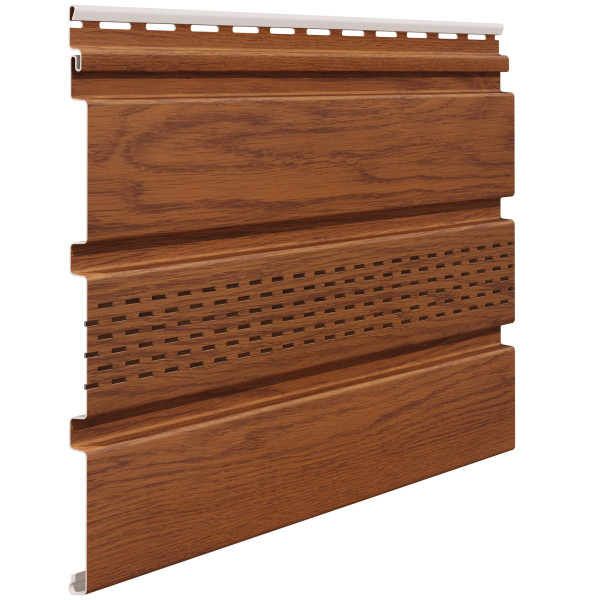 Podhledový obklad větrací - WOOD SOFFIT SVP-07 INFRATOP - zlatý dub Podhledový obklad větrací - WOOD SOFFIT SVP-07 INFRATOP - zlatý dub
