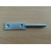 Držák plotového pole s trnem pro profil 40x40 mm - Nerez Držák plotového pole s trnem pro profil 40x40 mm - Nerez