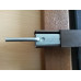 Držák plotového pole s trnem pro profil 40x40 mm - Nerez Držák plotového pole s trnem pro profil 40x40 mm - Nerez