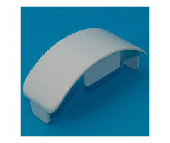 Oblúková krytka - Plotovka MODULAR 80x32mm - BIELA Oblúková krytka - Plotovka MODULAR 80x32mm - BIELA