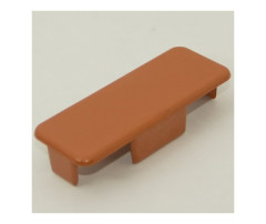 Rovná krytka - Plotovka MODULAR 80x32mm - ČEREŠŇA Rovná krytka - Plotovka MODULAR 80x32mm - ČEREŠŇA