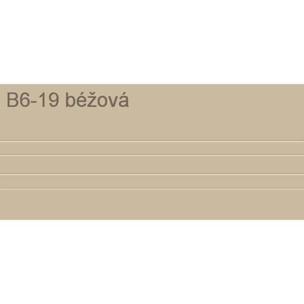 Univerzálna začisťovacia lišta Vilo B6 - 19 béžová /3m x 50mm Univerzálna začisťovacia lišta Vilo B6 - 19 béžová /3m x 50mm